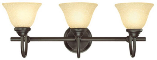 3LGT BRZ Wall Fixture