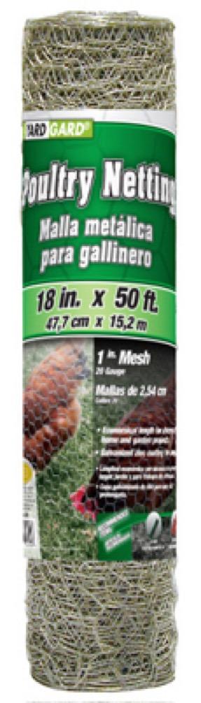 18"x50' 1"Poul Netting