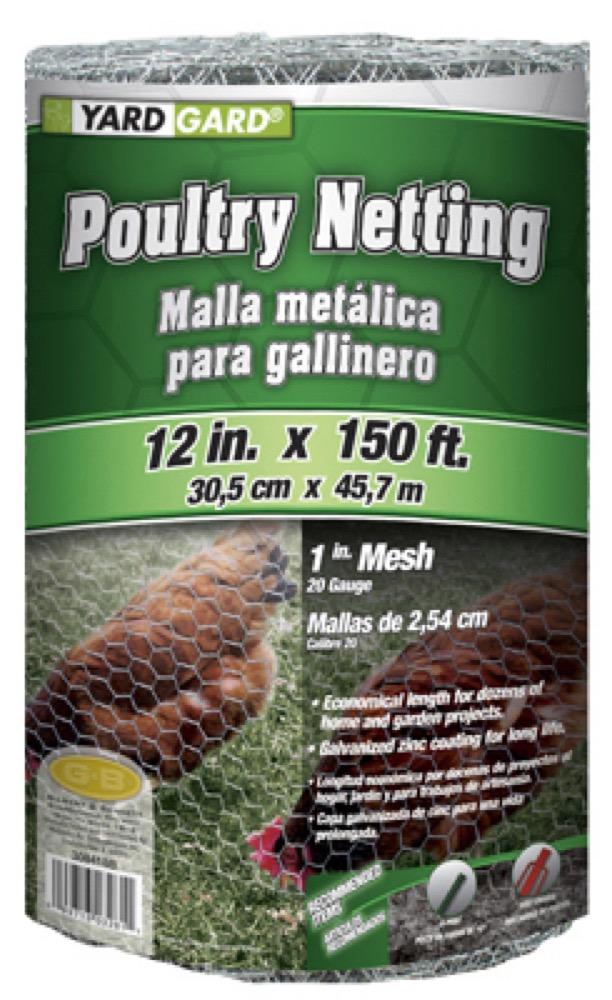 12"x150' 1" Poultry Net
