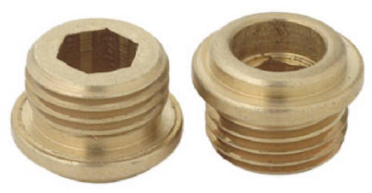 10PK 7/16x24T BRS Seat