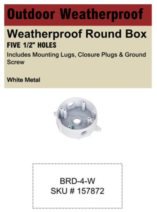 Weatherproof Bin Card