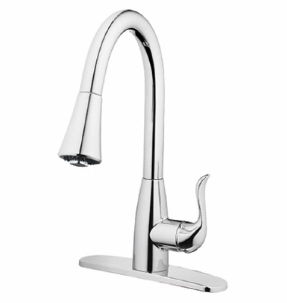 HP CHR SGL Kitch Faucet