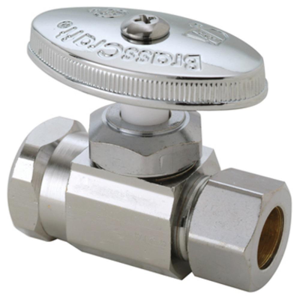 1/2x1/2 CHR Stra Valve