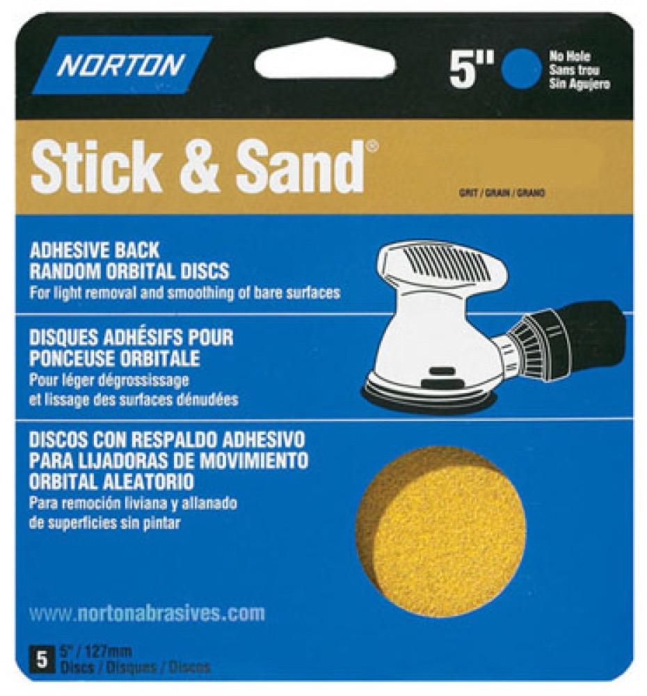 5PK 5" 120G Sand Disc