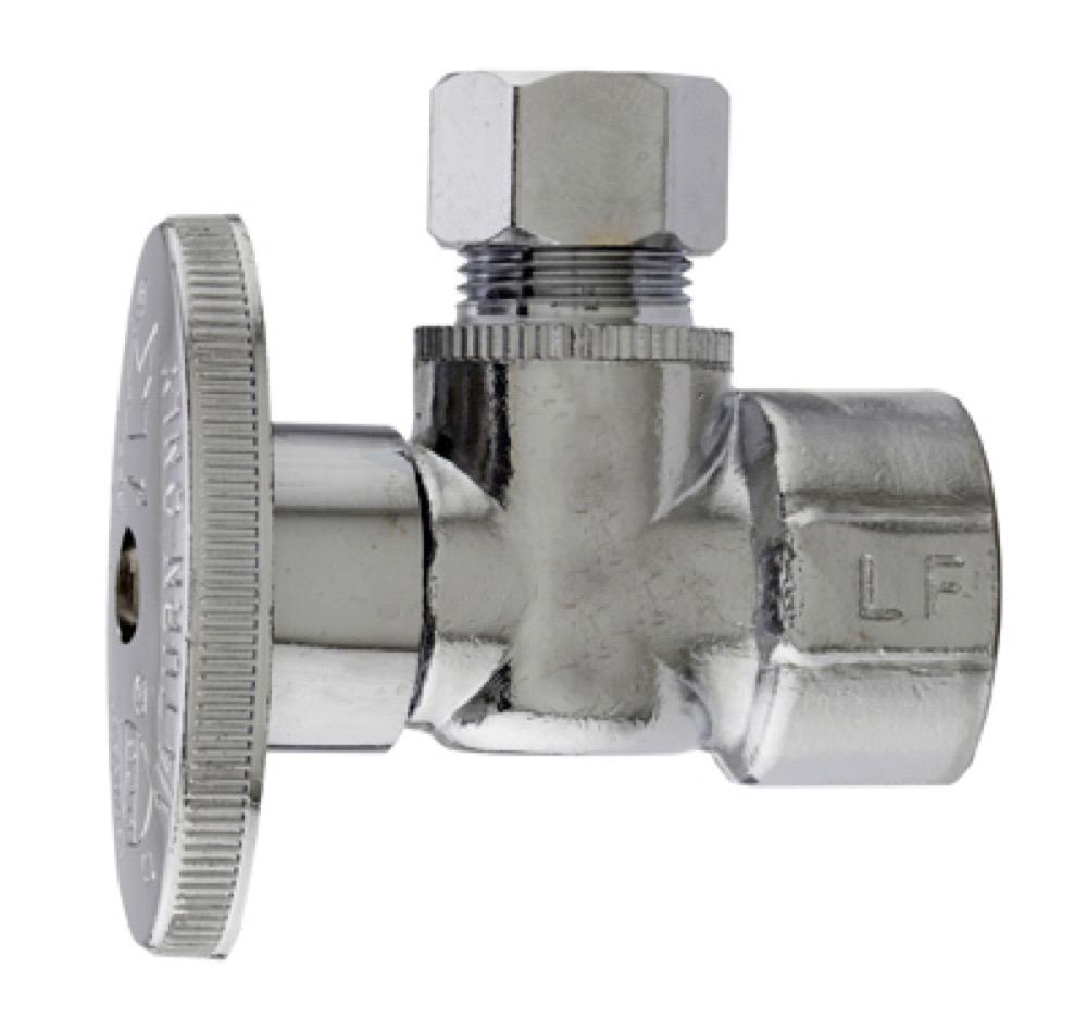 MP1/2x3/8 CHR ANG Valve