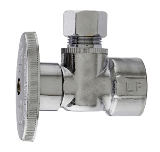 MP1/2x3/8 CHR ANG Valve