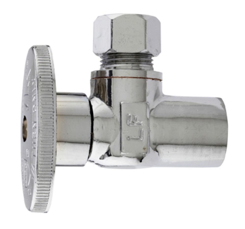 MP1/2x3/8 CHR ANG Valve