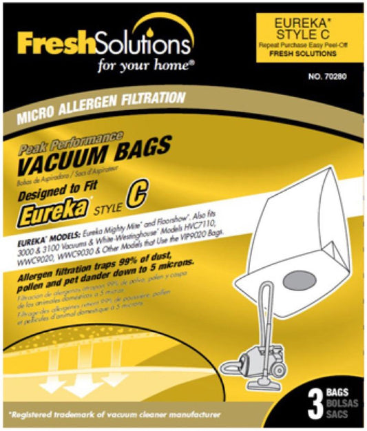 Eureka 3PK C Vac Bag