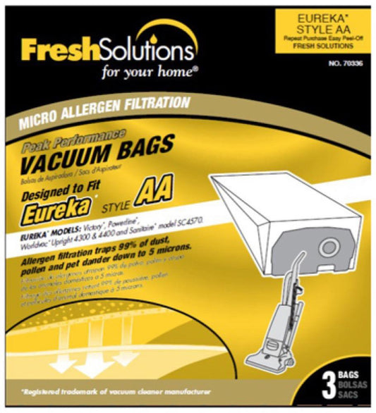 Eureka 3PK AA Vac Bag