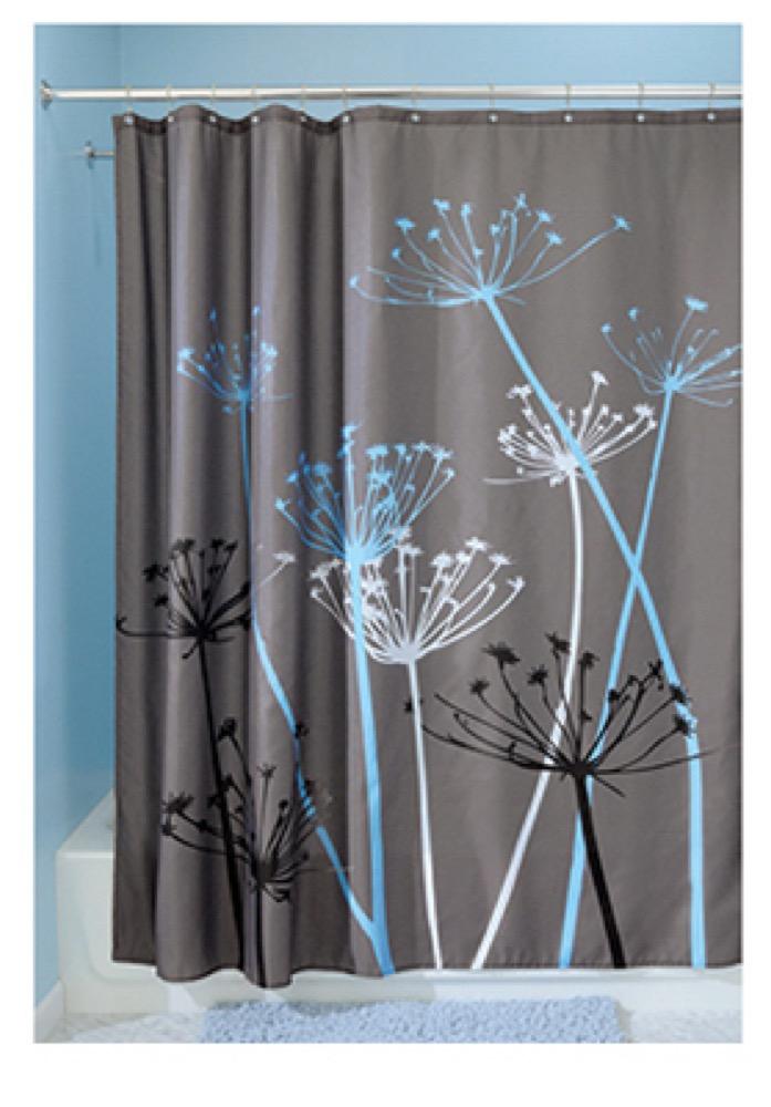 Thistle GRY/BLU Curtain