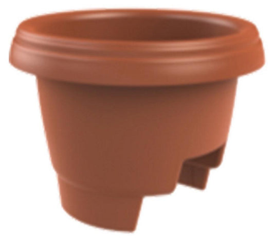 12" Clay Rail Planter