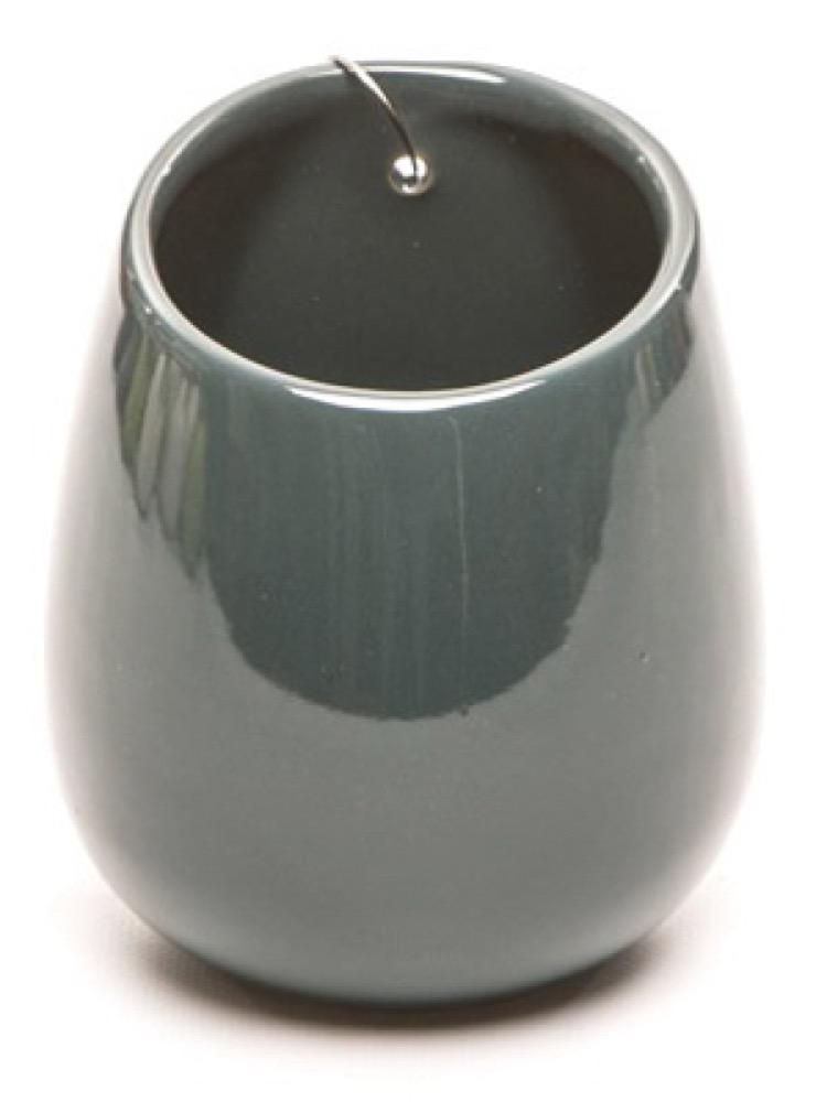 4.1x93Teal Ari Wall Pot