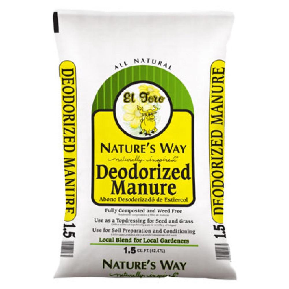 1.5CUFT Deodoriz Manure
