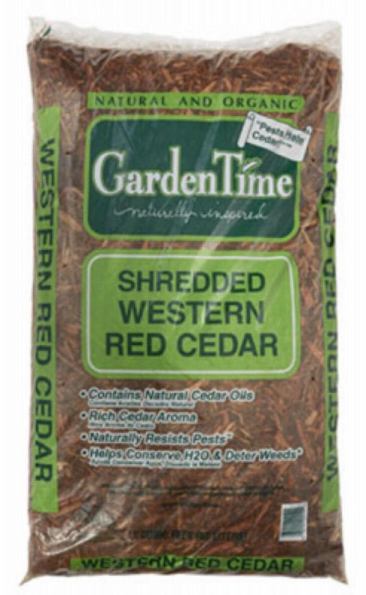 2CUFT RED Cedar Mulch