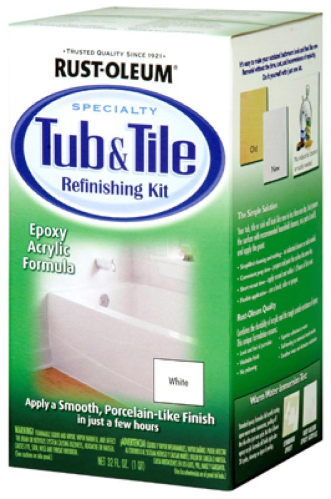 32OZ WHT Tub/Tile Kit