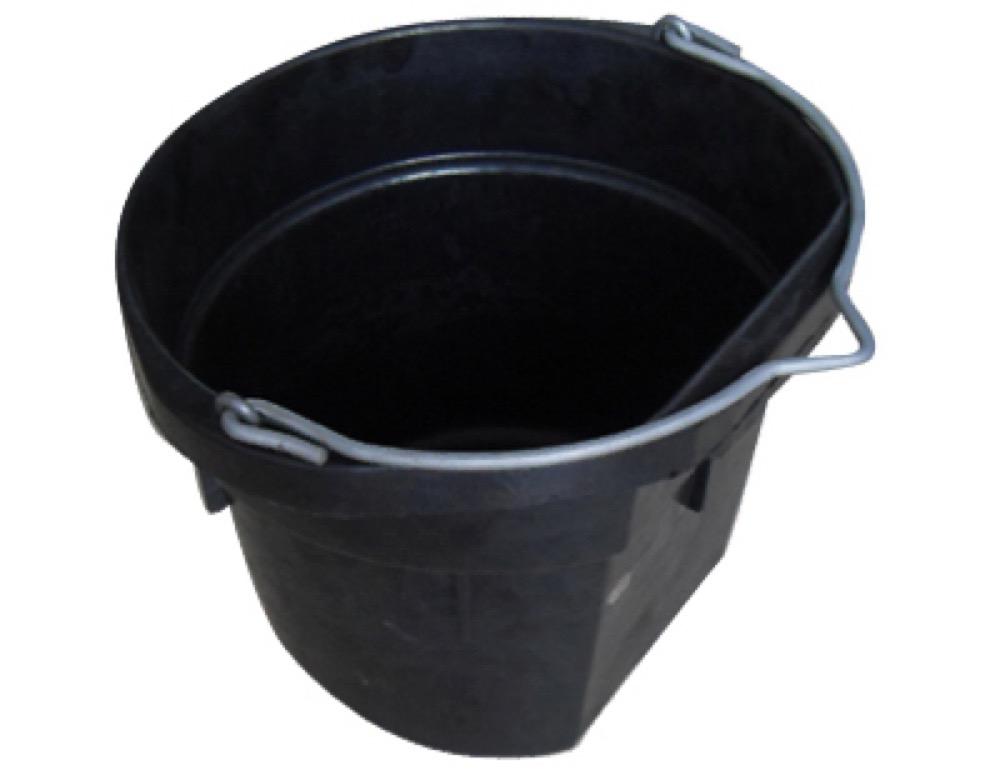 MR 18QT BLK FLT Bucket