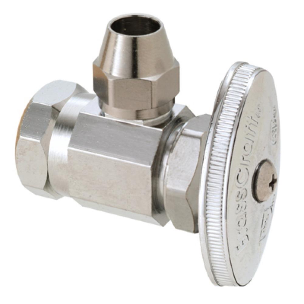1/2x3/8FL CHR ANG Valve