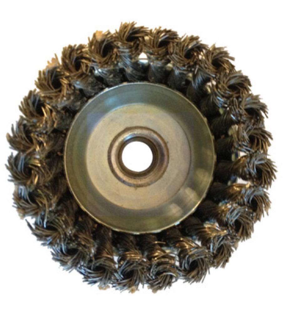 MM 4"Knotted Wire Brush