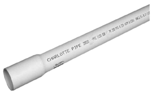 2"x20' SDR26 PVC Pipe