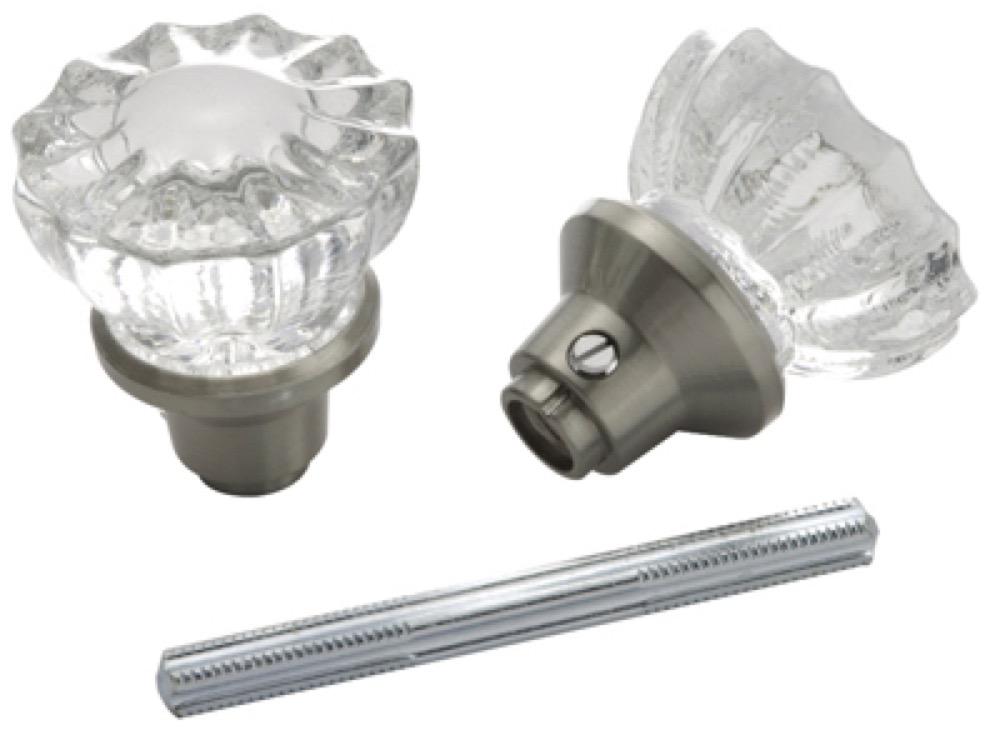 2PK Knob Glass/Spindle