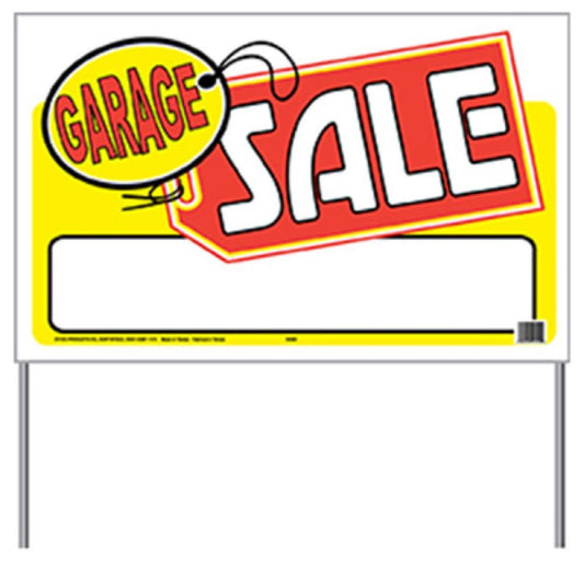 26x16 Gar Sale Bag Sign