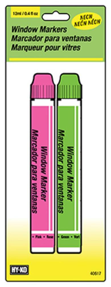 2PK PNK/GRN Wind Marker