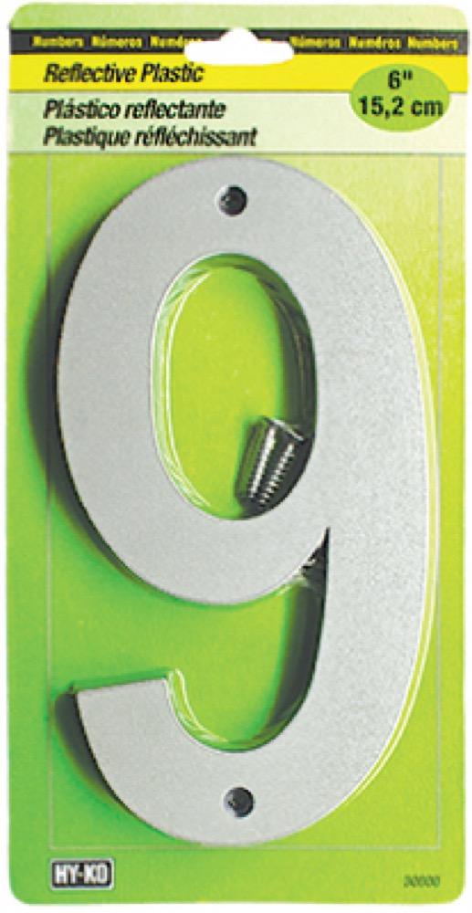 6" Reflect Plas #9/Trim