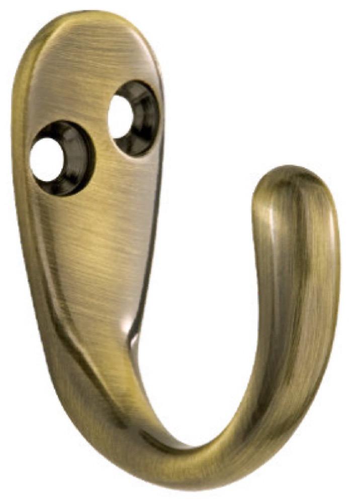 2PK AB SGL Robe Hook