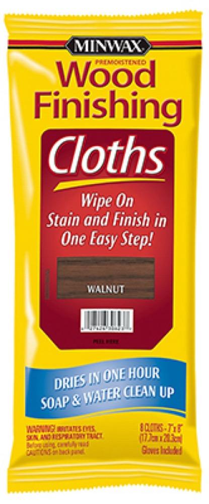 Walnut WD Stain Cloth