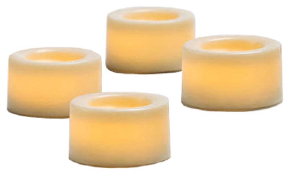 4PK .75"CRM Mini Votive