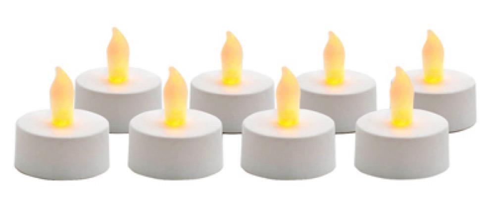 8PK Flameless Tea Light