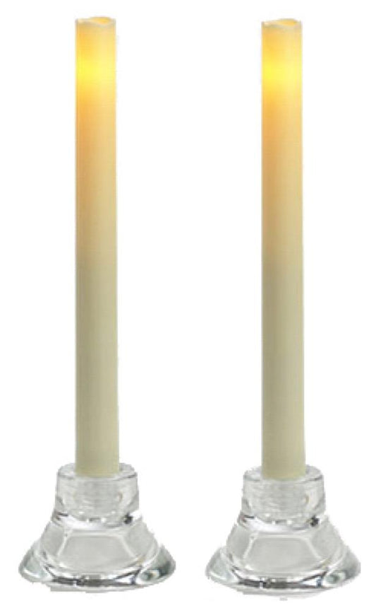 2PK 9"CRM Taper Candle
