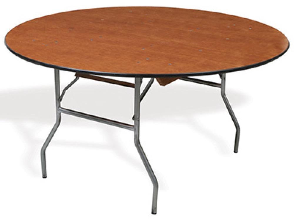 60" RND Rental Table