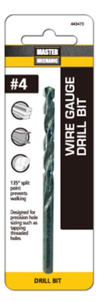 MM #4 Wire GA Drill Bit
