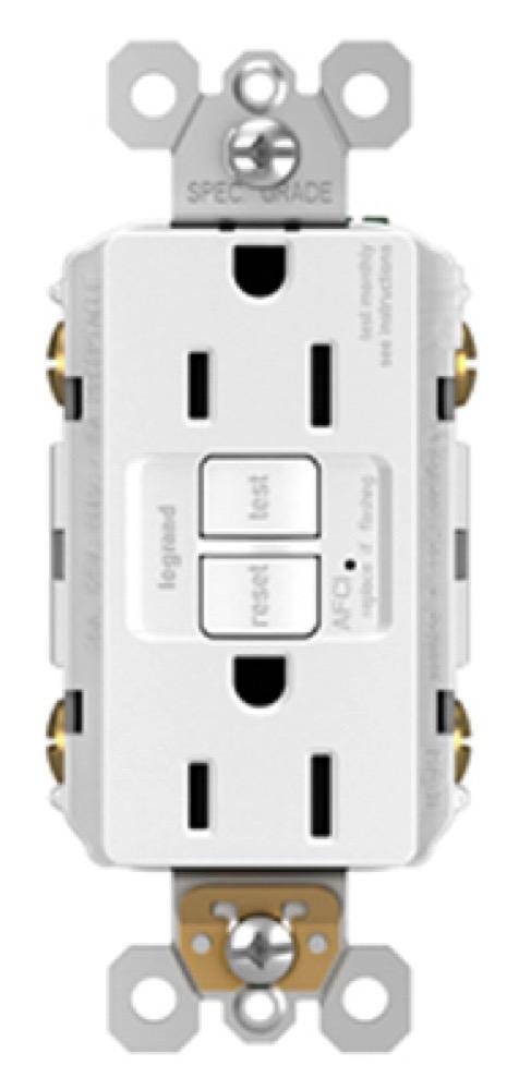 15A WHT AFCI Receptacle