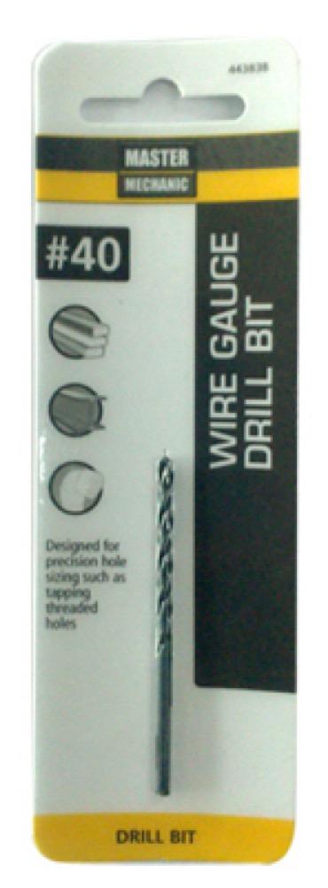 MM#40 Wire GA Drill Bit