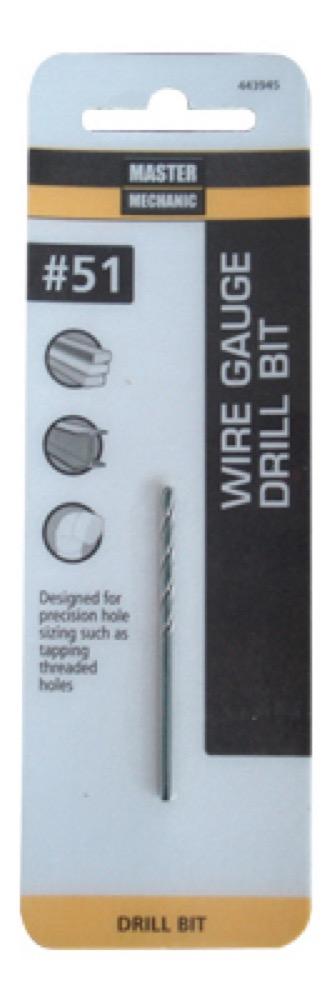 MM#51 Wire GA Drill Bit