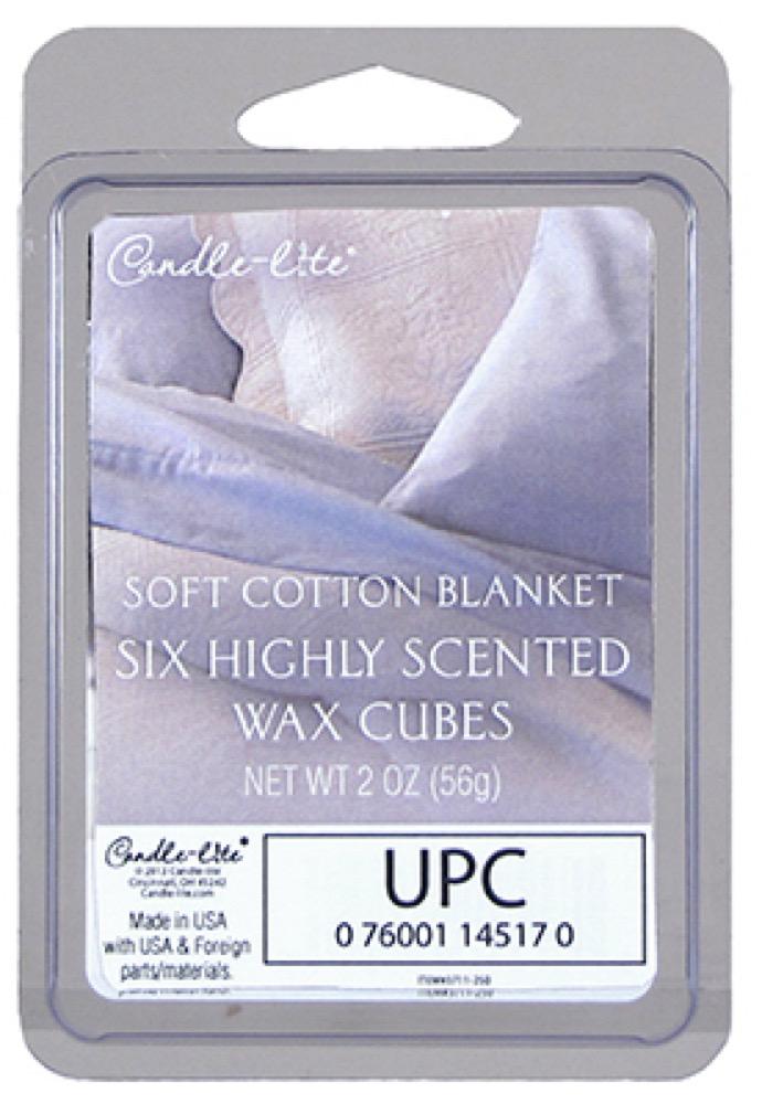 6PC 2.5OZ Cott Wax Cube