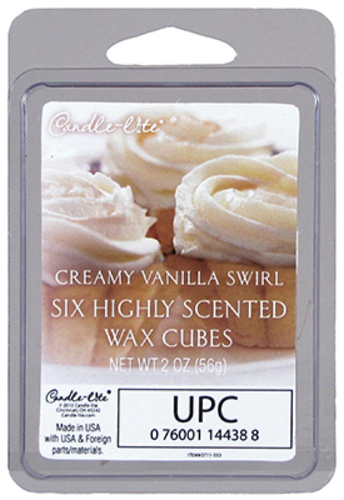 2.5OZ Vanilla Wax Cube