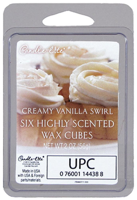 2.5OZ Vanilla Wax Cube