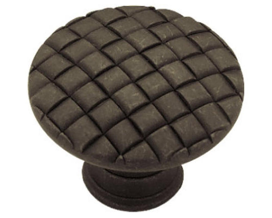 1-1/8" BRZ BSKT Knob