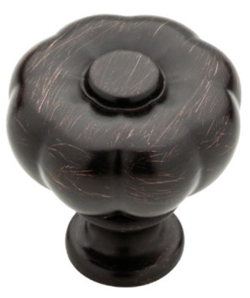 1-1/4" BRZ Abella Knob