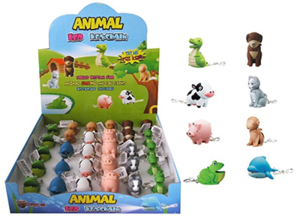 LED Animal Key Chain