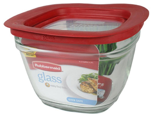 5.5C SQ Glass Container