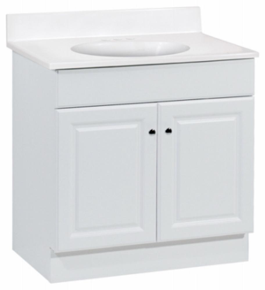 30W" WHT Combo Vanity
