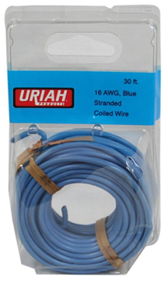 30' BLU 16AWG Prim Wire