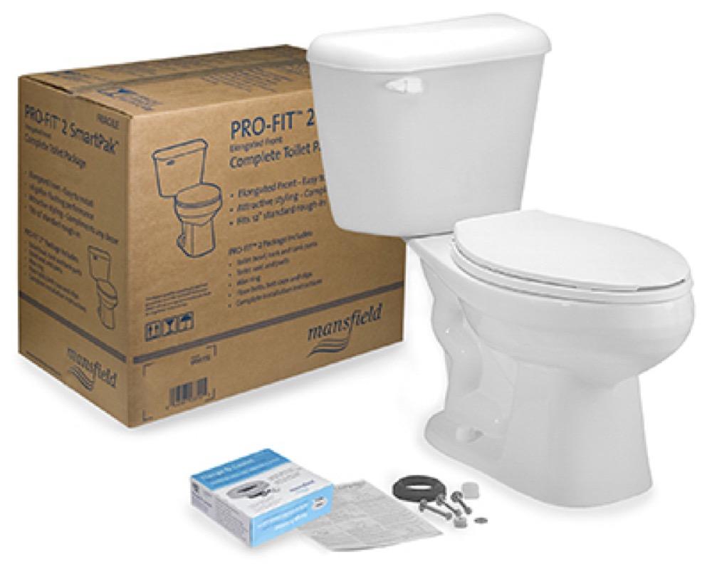 ProFit2 WHT Toilet Kit
