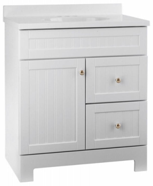 Edge 30" WHT Vanity