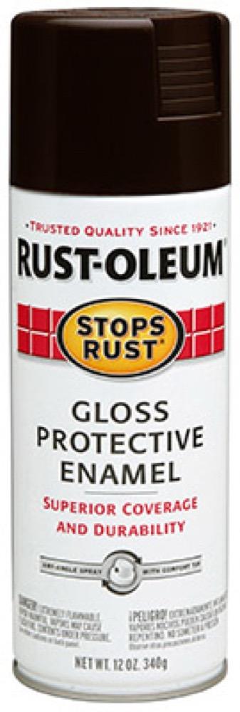 12OZ DK Wal Spr Enamel