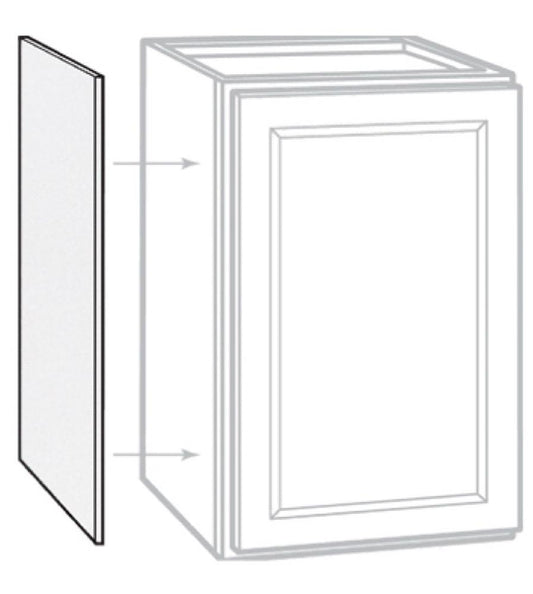2PK 12x30 WHT End Panel